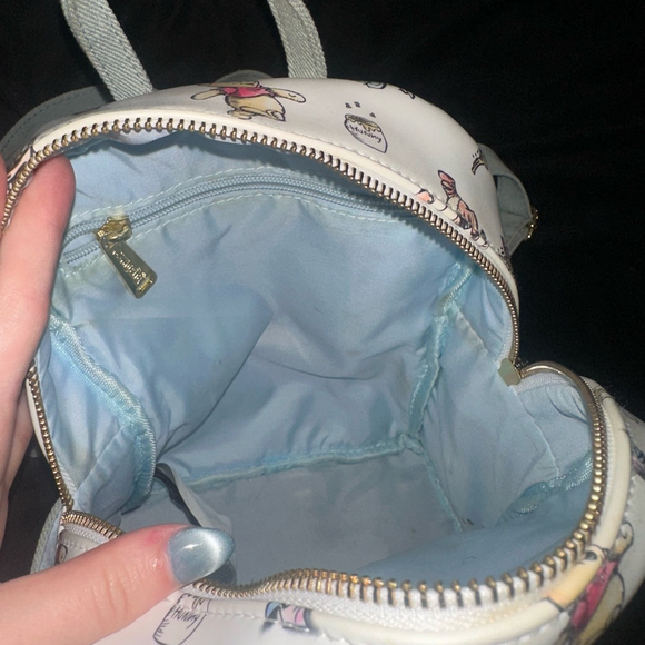 Loungefly Disney Winnie the Pooh Classic Denim Mini Backpack main image 9